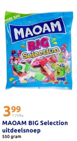 Action MAOAM BIG Selection uitdeelsnoep aanbieding