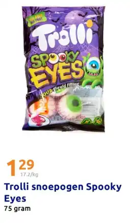 Action Trolli snoepogen Spooky Eyes aanbieding