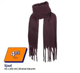Action Sjaal aanbieding