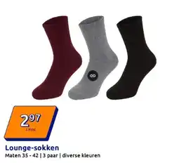Action Lounge-sokken aanbieding