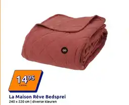 Action La Maison Rêve Bedsprei aanbieding