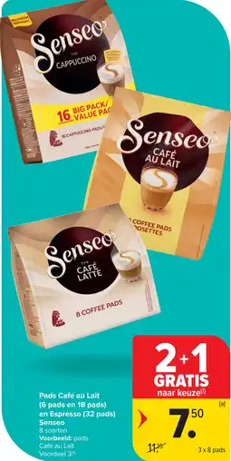 Carrefour Senseo aanbieding
