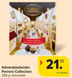 Carrefour Adventskalender Ferrero Collection aanbieding