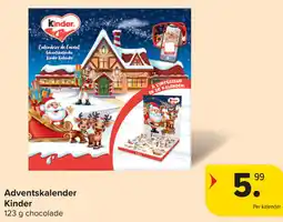 Carrefour Adventskalender Kinder aanbieding