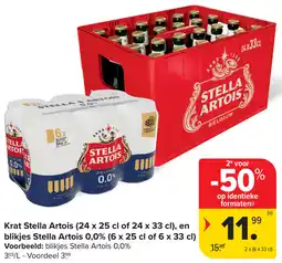 Carrefour Stella Artois aanbieding