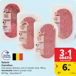 Carrefour Salami Carrefour aanbieding