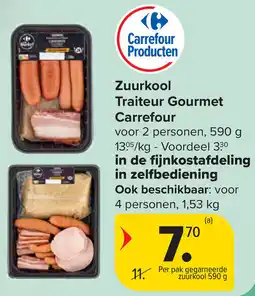 Carrefour Zuurkool Traiteur Gourmet Carrefour aanbieding
