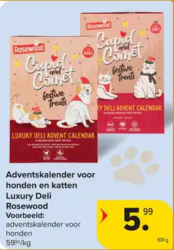Carrefour Adventskalender voor Honden en Katten Luxury Deli Rosewood aanbieding