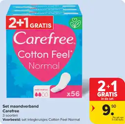 Carrefour Set maandverband Carefree aanbieding
