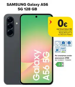 Carrefour Samsung Galaxy A56 5G aanbieding
