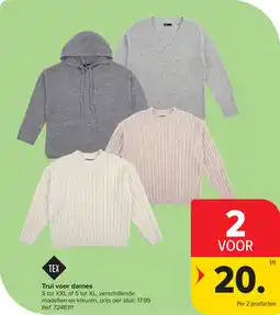 Carrefour Trui voor Dames aanbieding