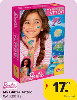 Carrefour Barbie My Glitter Tattoo aanbieding