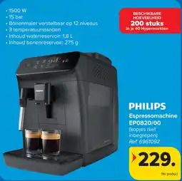 Carrefour Philips aanbieding