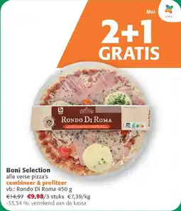 Comarkt Boni Selection alle verse pizza's aanbieding