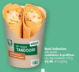 Comarkt Boni Selection alle wraps aanbieding