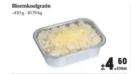 Buurtslagers Bloemkoolgratin aanbieding