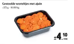Buurtslagers Gestoofde worteltjes met ajuin aanbieding