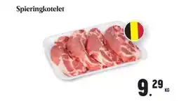 Buurtslagers Spieringkotelet aanbieding