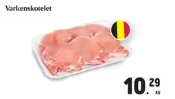 Buurtslagers Varkenskotelet aanbieding