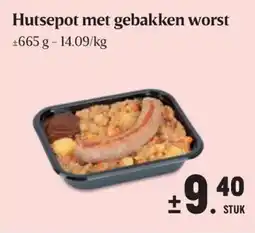 Buurtslagers Hutsepot met gebakken worst aanbieding