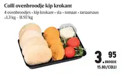 Buurtslagers Colli ovenbroodje kip krokant aanbieding