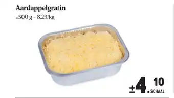 Buurtslagers Aardappelgratin aanbieding