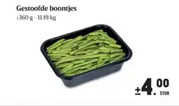 Buurtslagers Gestoofde boontjes aanbieding