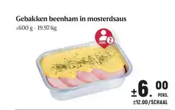 Buurtslagers Gebakken beenham in mosterdsaus aanbieding