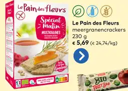 Bio Planet Le pain des fleurs meergranencrackers aanbieding