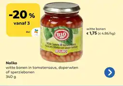 Bio Planet Noliko witte bonen aanbieding