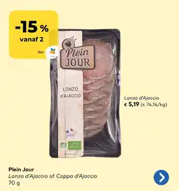 Bio Planet Plein Jour Lonzo d'Ajaccio aanbieding