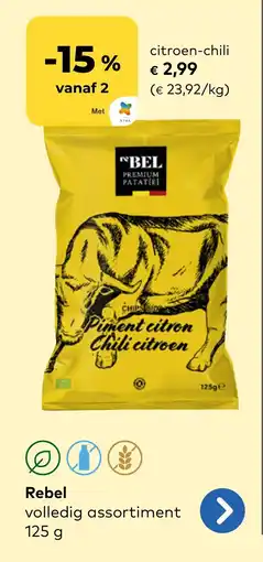 Bio Planet Rebel citroen chili aanbieding