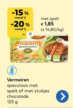 Bio Planet Vermeiren met spelt aanbieding