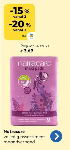 Bio Planet Natracare Regular aanbieding