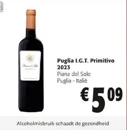 Colruyt Puglia I.G.T. Primitivo 2023 aanbieding
