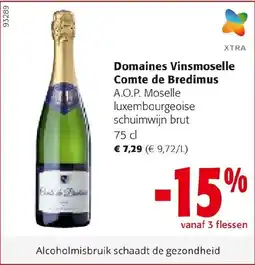 Colruyt Domaines vinsmoselle comte de bredimus aanbieding
