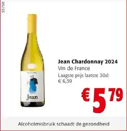 Colruyt Jean Chardonnay 2024 aanbieding