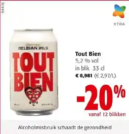 Colruyt Tout Bien aanbieding