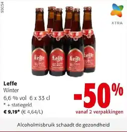 Colruyt Leffe Winter aanbieding