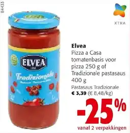 Colruyt Elvea pastasaus tradizionale aanbieding