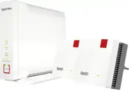 Coolblue AVM FRITZ!Box 4060 + FRITZ!Repeater 1200 AX (lot de 2) aanbieding