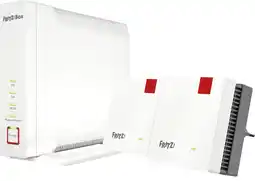 Coolblue AVM FRITZ!Box 4060 + FRITZ!Repeater 1200 AX (lot de 2) aanbieding
