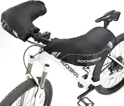 Decathlon Reflecterende Winddichte Winterhandschoenen voor Mountainbikes aanbieding