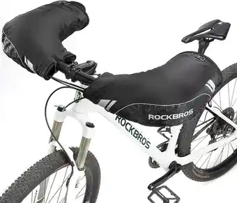 Decathlon Reflecterende Winddichte Winterhandschoenen voor Mountainbikes aanbieding