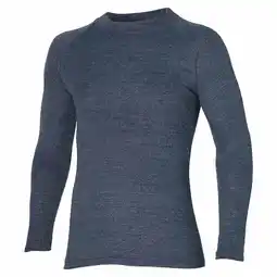 Decathlon Heatkeeper Thermoshirt Lange Mouw Heren Comfort Antraciet Melange aanbieding