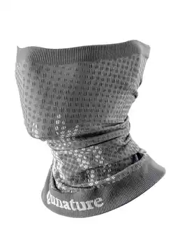 Decathlon Nekwarmer QUNATURE Gebreide Elastische Ademende voor Volwassenen van Nylon Grijs aanbieding