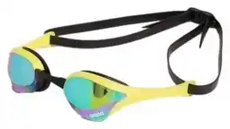 Decathlon Arena Zwembril Cobra Ultra Swipe Mirror Smaragdgroen/Lime aanbieding