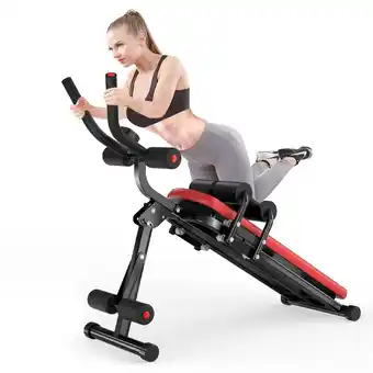 Decathlon Vouwbare buikspierbank – verstelbare trainingsbank voor thuis aanbieding