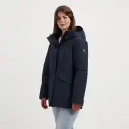 Decathlon Lisbet Dames - Parka Winterjas - Waterdicht - Navy aanbieding