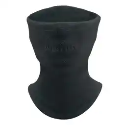 Decathlon Nekwarmer QUNATURE voor Skiën Volwassenen van Dikke Omkeerbare Fleece L Zwart aanbieding